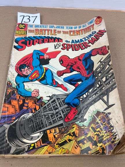 Marvel Comic Book "Superman vs the Amazing Spiderman"
