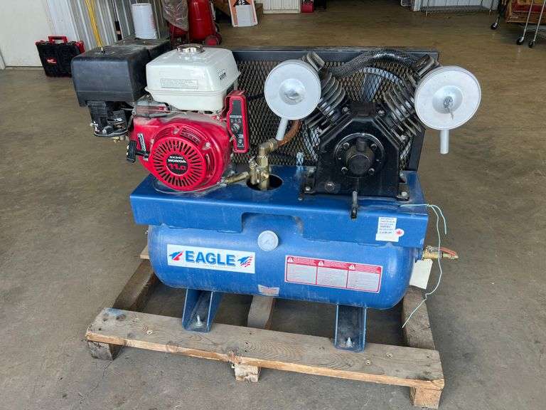 Eagle 30gal Gas-Powered Air Compressor
