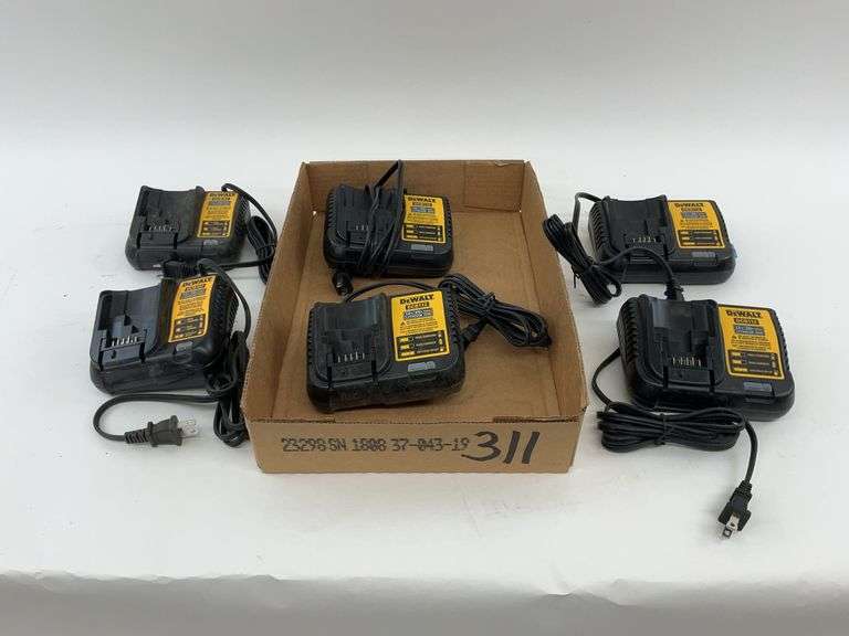 (6) DeWalt Chargers