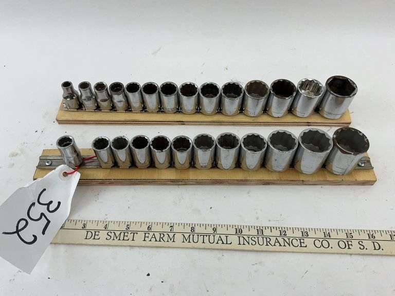 Craftsman 1/2 SAE & Metric Sockets