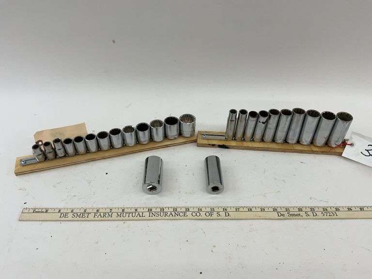 Craftsman 1/2 SAE Short/Deep Well Sockets