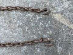 16.5' Chain W/ Hooks on the Ends