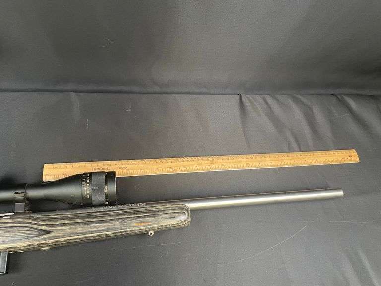 Marlin 917VS Laminate Stock, Stainless Barrel Simmons 4.5-14X40 WAIA, .17 Cal H.M.R