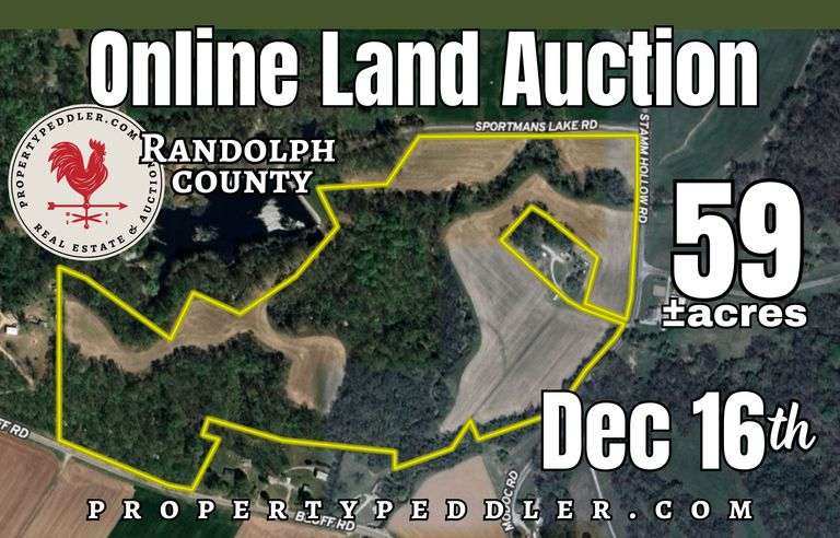 Online Land Auction - 59± Acres in Randolph Co, IL