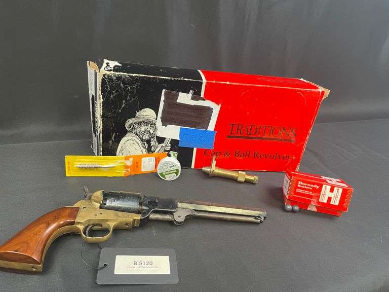 Colt .44 Cal Traditions Cap & Ball Revolver with Original Box