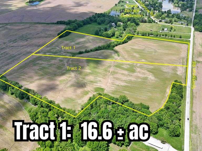 Tract 1: 16.6 ± Acres