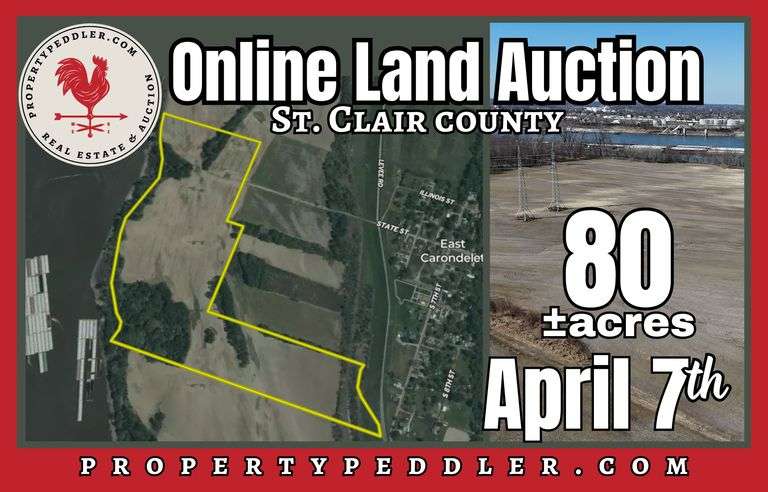 Online Land Auction 80± Acres - St. Clair County, IL 