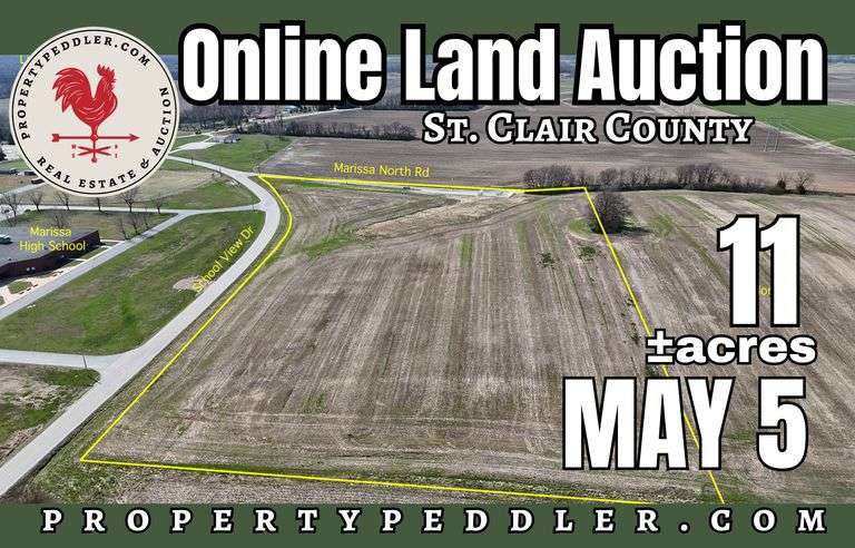 Online Auction: 11± Tillable Acres St. Clair County 