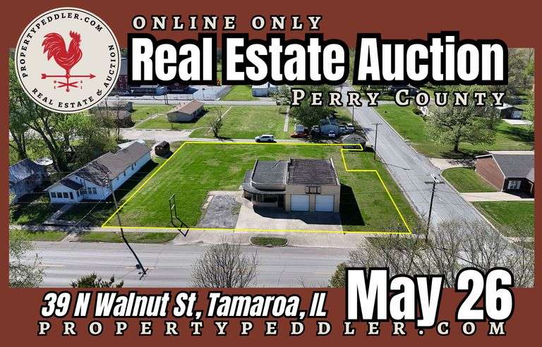 Commercial Location | 39 Walnut St, Tamaroa, IL