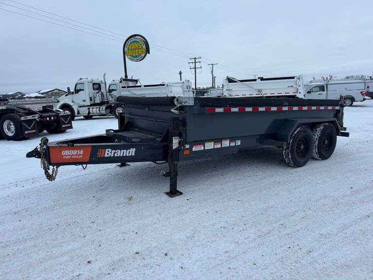 2021 Brandt UBD814 T/A Dump Trailer