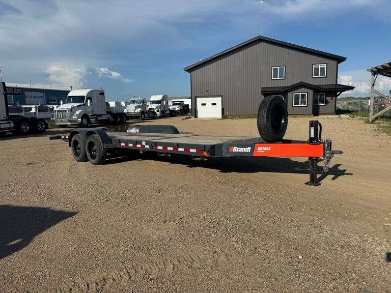 2022 Brandt UBT822 T/A Tilt Deck Trailer