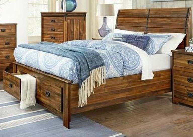 Perdue Woodworks Ontario King Platform Bed