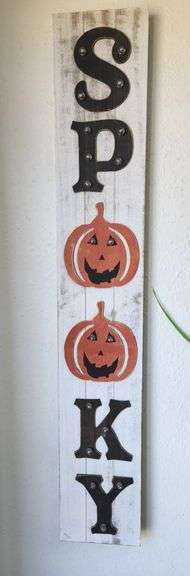 "Spooky" LED Holiday Decor