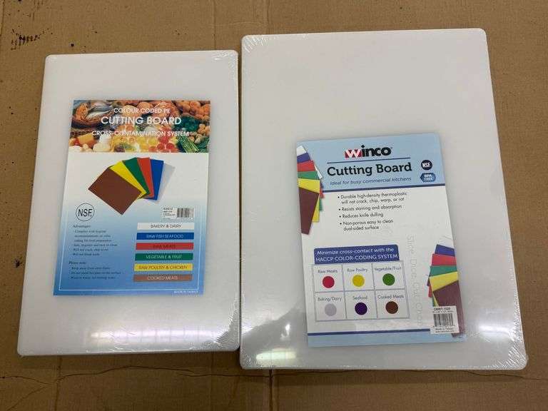 2) Winco Cutting Boards