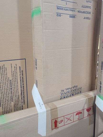 Rockford International Captains Headboard, Footboard, Rails with Doors