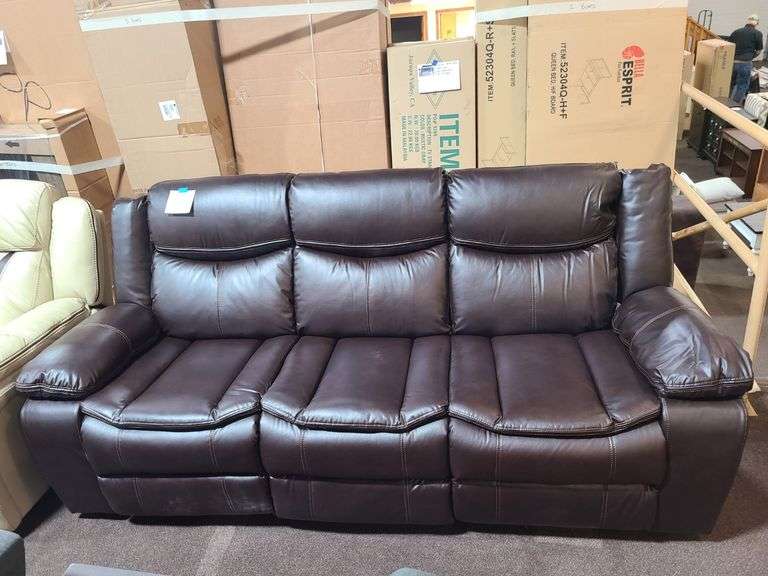 Global United Furniture Reclining Sofa
