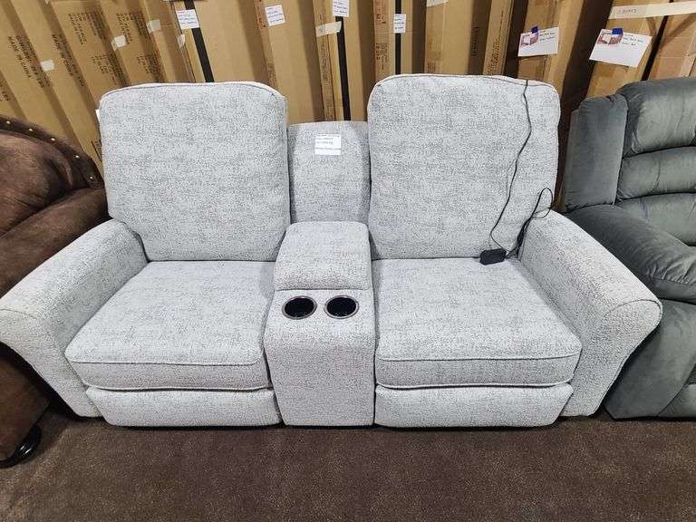 Best Home Furnishings Rocking Reclining Loveseat
