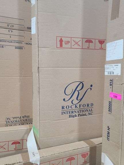 Rockford International Captain's Headboard and Footboard