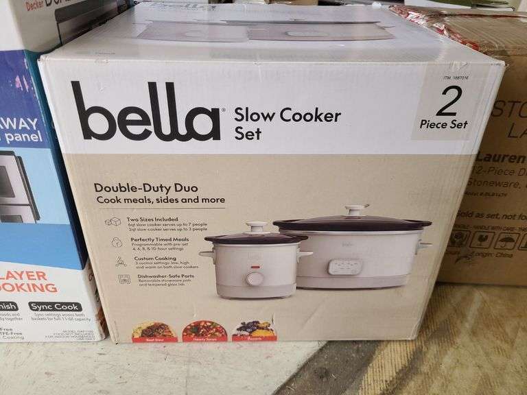 Bella Slow Cooker Set