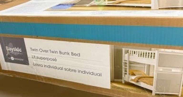 *Bayside Twin Over Twin Bunk Bed