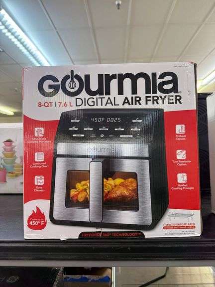 1) Gourmia Digital Air Fryer