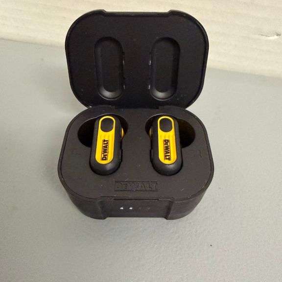 1) Dewalt Bluetooth Ear Buds