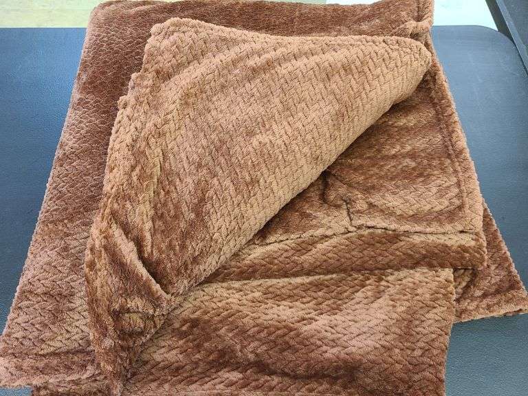 New Cosplay Super Soft Queen Blanket in Coffee Color