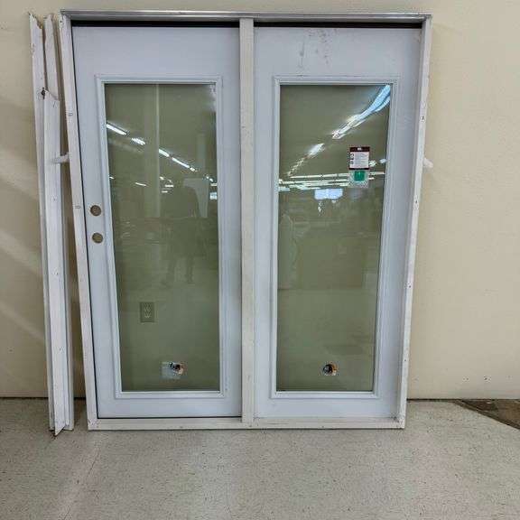 1) Exterior Pre Hung Single Door with Side Window
