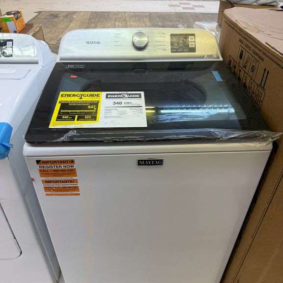 1) Maytag Top Load Washing Machine