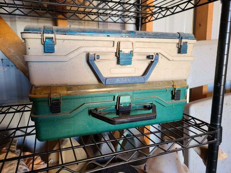 2) Tackle Boxes with Contents