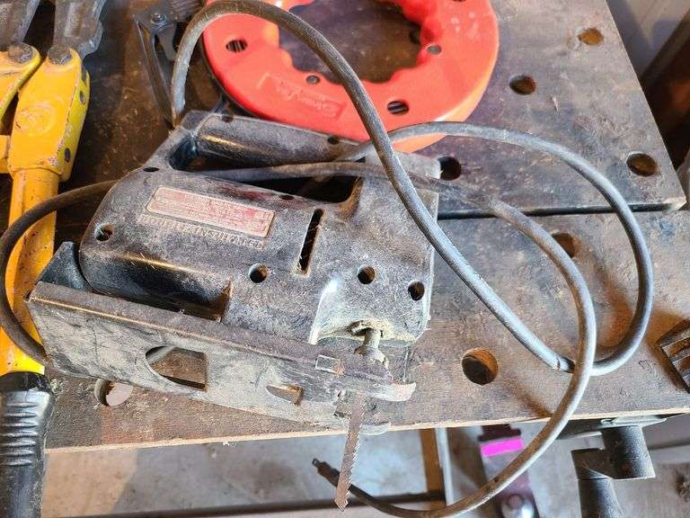2) Hammer, Steel Tape, Tape Measure, Jigsaw