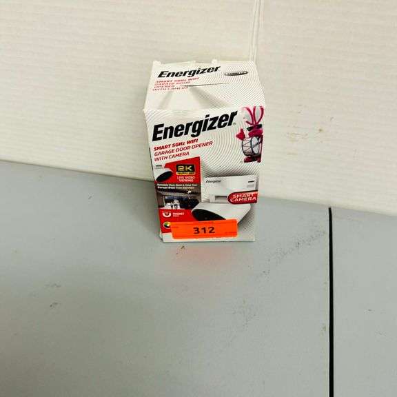 *1) Energizer Smart 50GHz Garage Door Opener with Camera