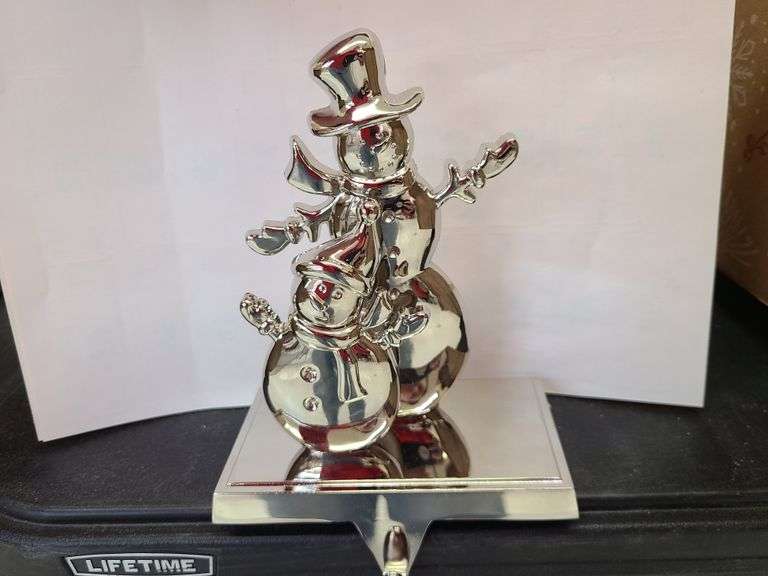 4ct. Snowman Stocking Holders