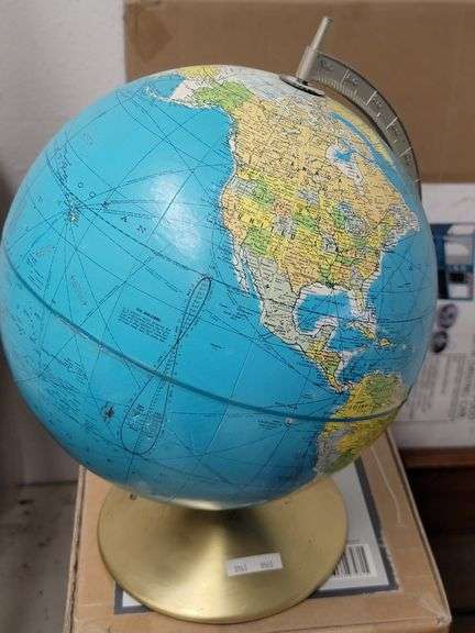Rand McNally World Globe
