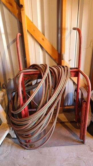 Welding Cart with Hoses