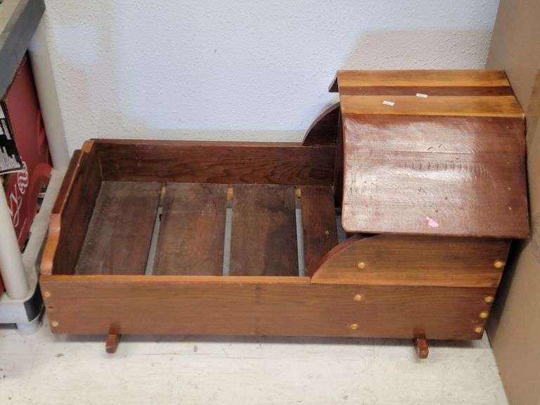Wooden Rocking Cradle