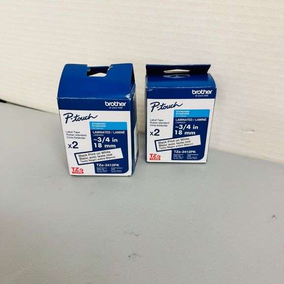 2) Brother Label Tape