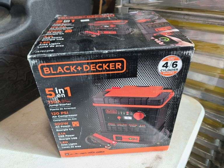 Black & Decker 5-in-1 Jump-Starter