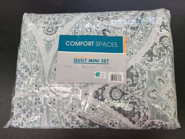 Comfort Spaces Full/Queen Mini Quilt Set
