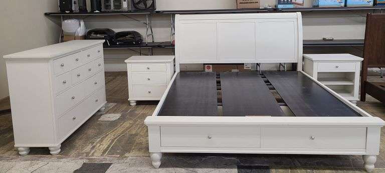 4pc King Size Bedroom Set