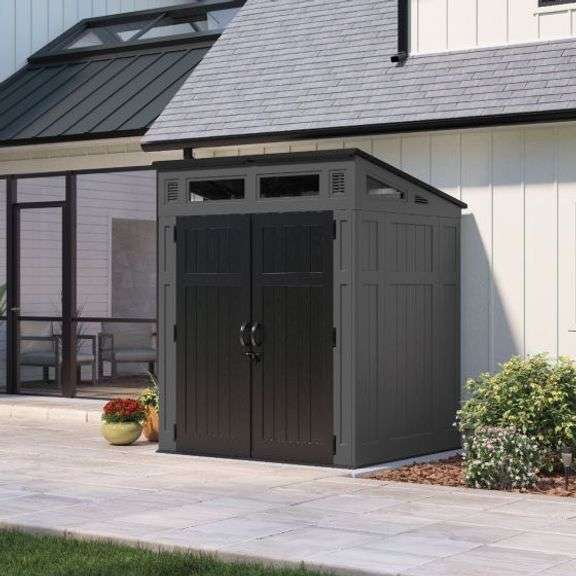 Suncast Modernist 6 ft. x 5 ft. Storage Shed