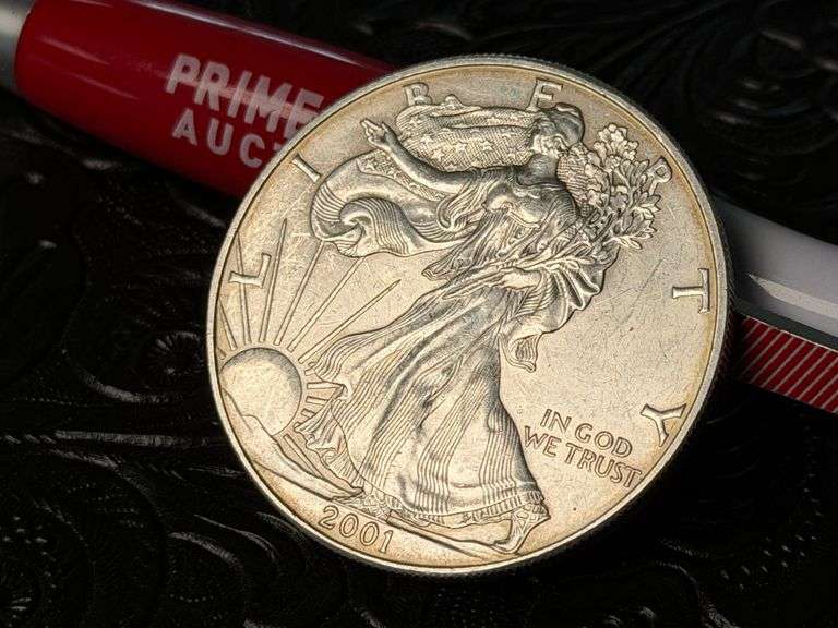 Walking Liberty 1 oz Fine Silver One Dollar U S of A