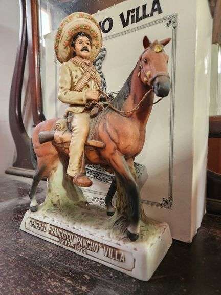 Pancho Villa Porcelain Tequila Decanter