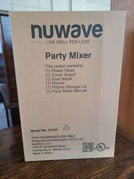Nuwave Party Mixer