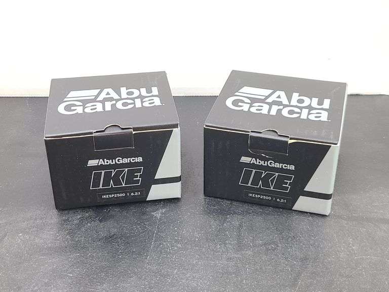 2) Abu Garcia IKE Signature Fishing Reels