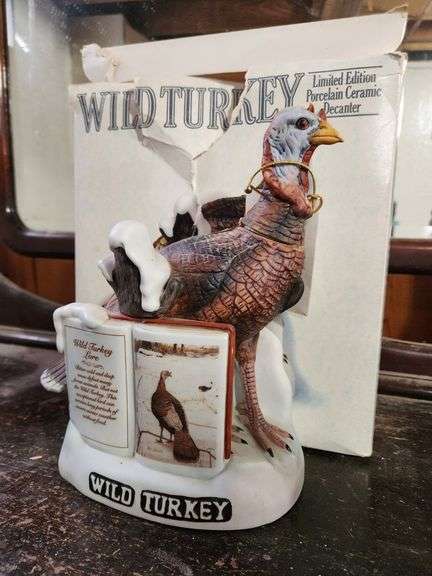 Austin Nichols Wild Turkey Lore series II No.2 Limited Edition Ceramic Decanter