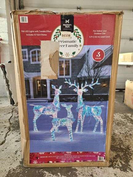 3 Pcs. Prismatic Deer Family