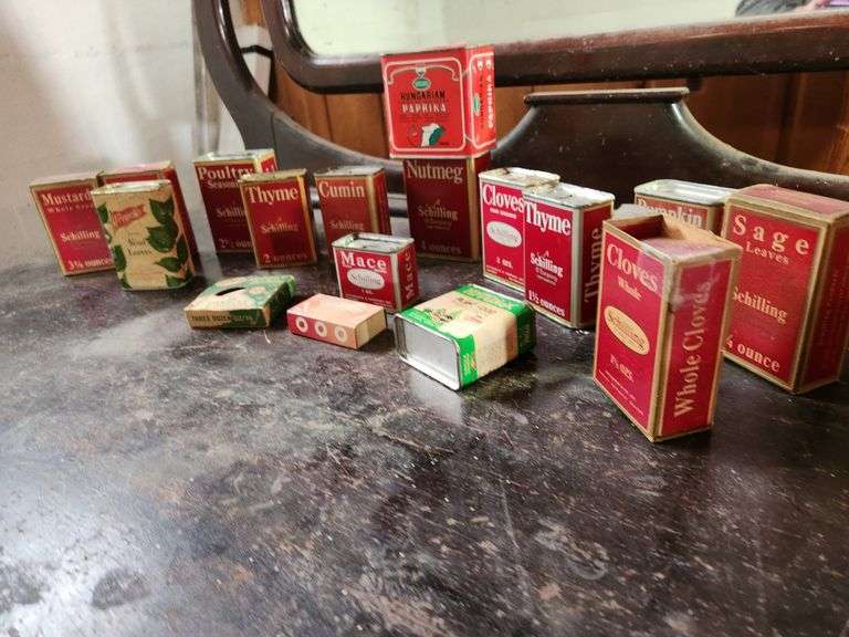 Assorted Vintage Spices