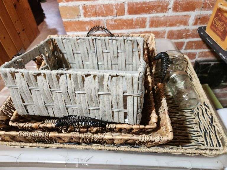 Assorted Organizer Baskets