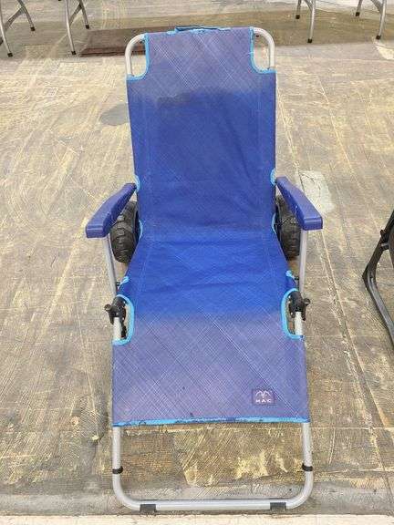 2-in-1 Beach Day Folding Chair Mac Sports
